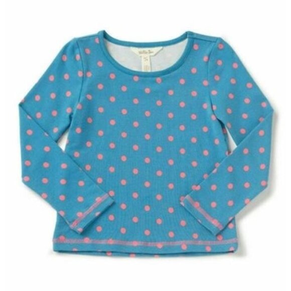 MATILDA JANE Brisk Days Top Choose Your Own Path Polka Dot Long Sleeve, Size 6 - Picture 1 of 8